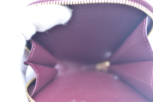 LOUIS VUITTON ルイヴィトン ポルトモネ・クール レオパード M91474 ヴェルニ コインケース